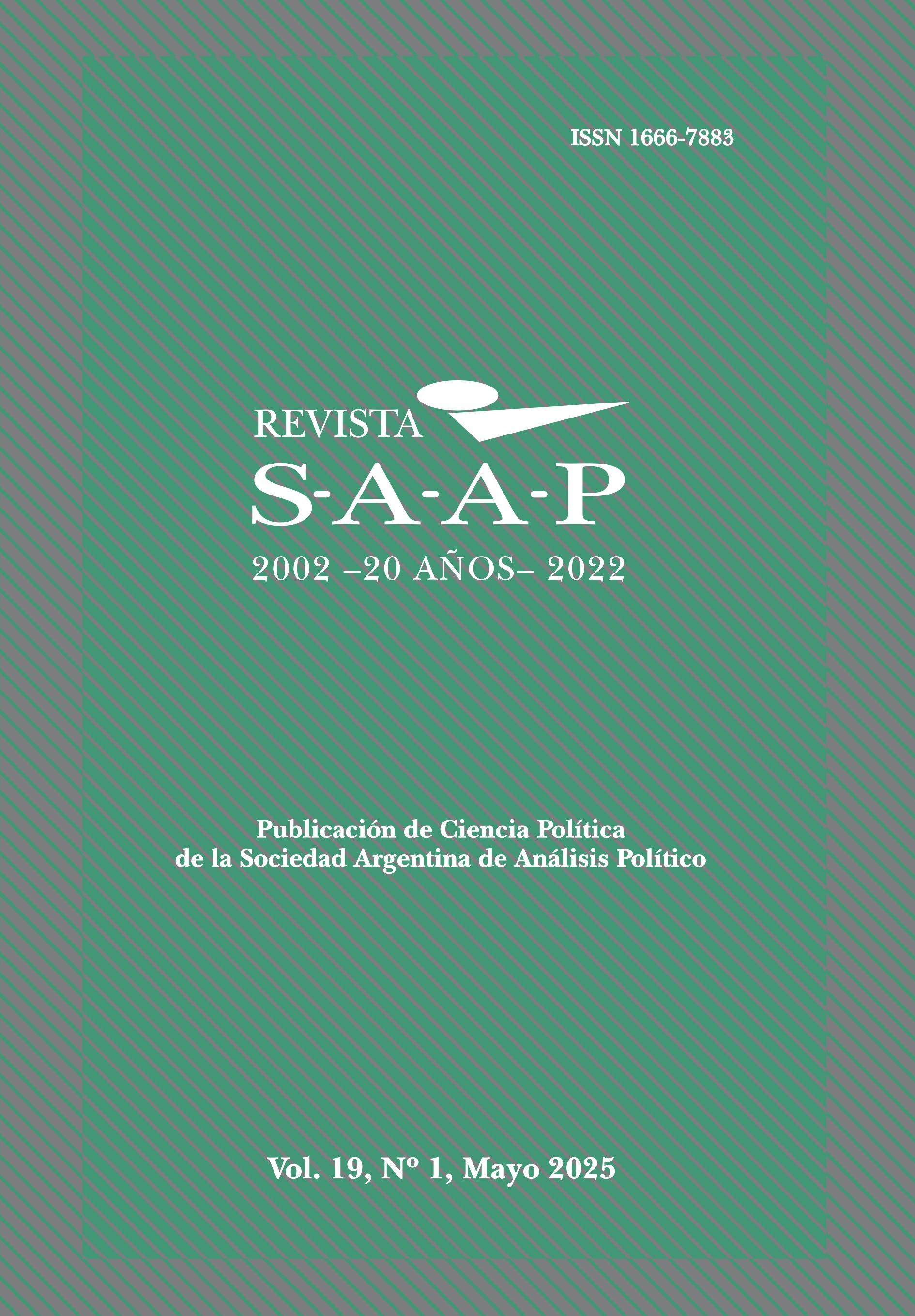 					Ver Vol. 19 Núm. 1 (2025): Revista SAAP - Volumen 19 Número 1
				