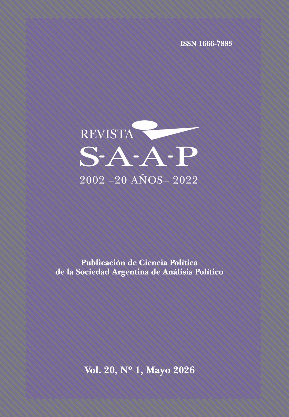 					Ver Vol. 20 Núm. 1 (2026): Revista SAAP - Volumen 20 Número 1 | Número abierto
				